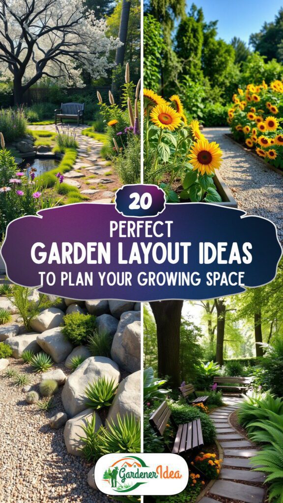 20 Garden Layout Ideas to Plan Your Perfect Growing Space