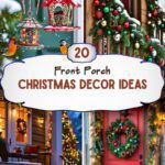 20 Front Porch Christmas Decor Ideas