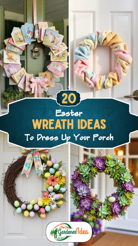 20 Easter Wreath Ideas to Dress Up Your Porch