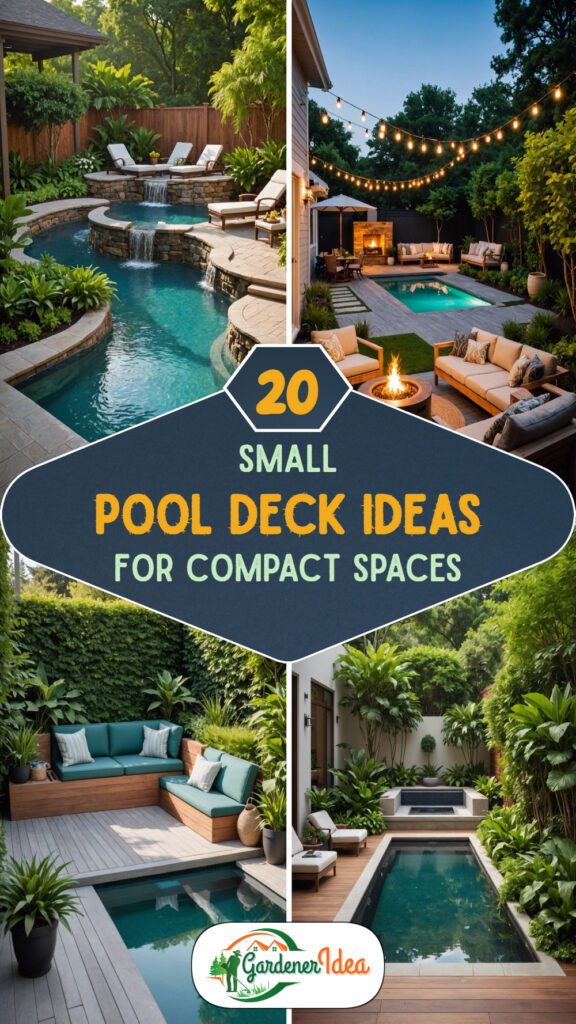 20 Small Pool Deck Ideas For Compact Spaces