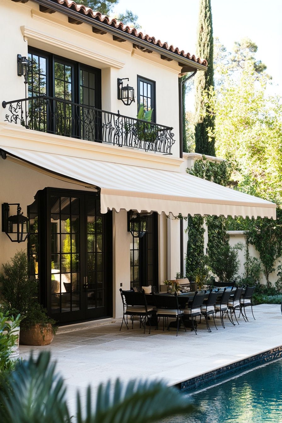  Retractable Awning for a Chic, Budget-Friendly Patio Cover