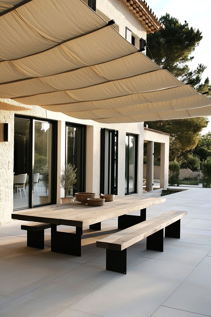 15. Install a Retractable Fabric Canopy