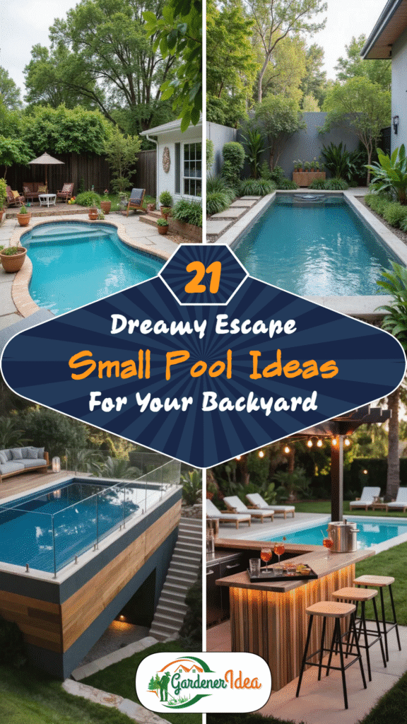 Create Your Dreamy Escape: 21 Small Pool Ideas for Your Backyard