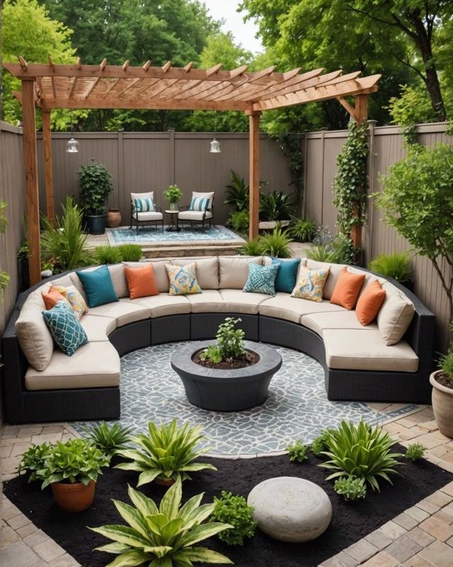 DIY Poolside Patio