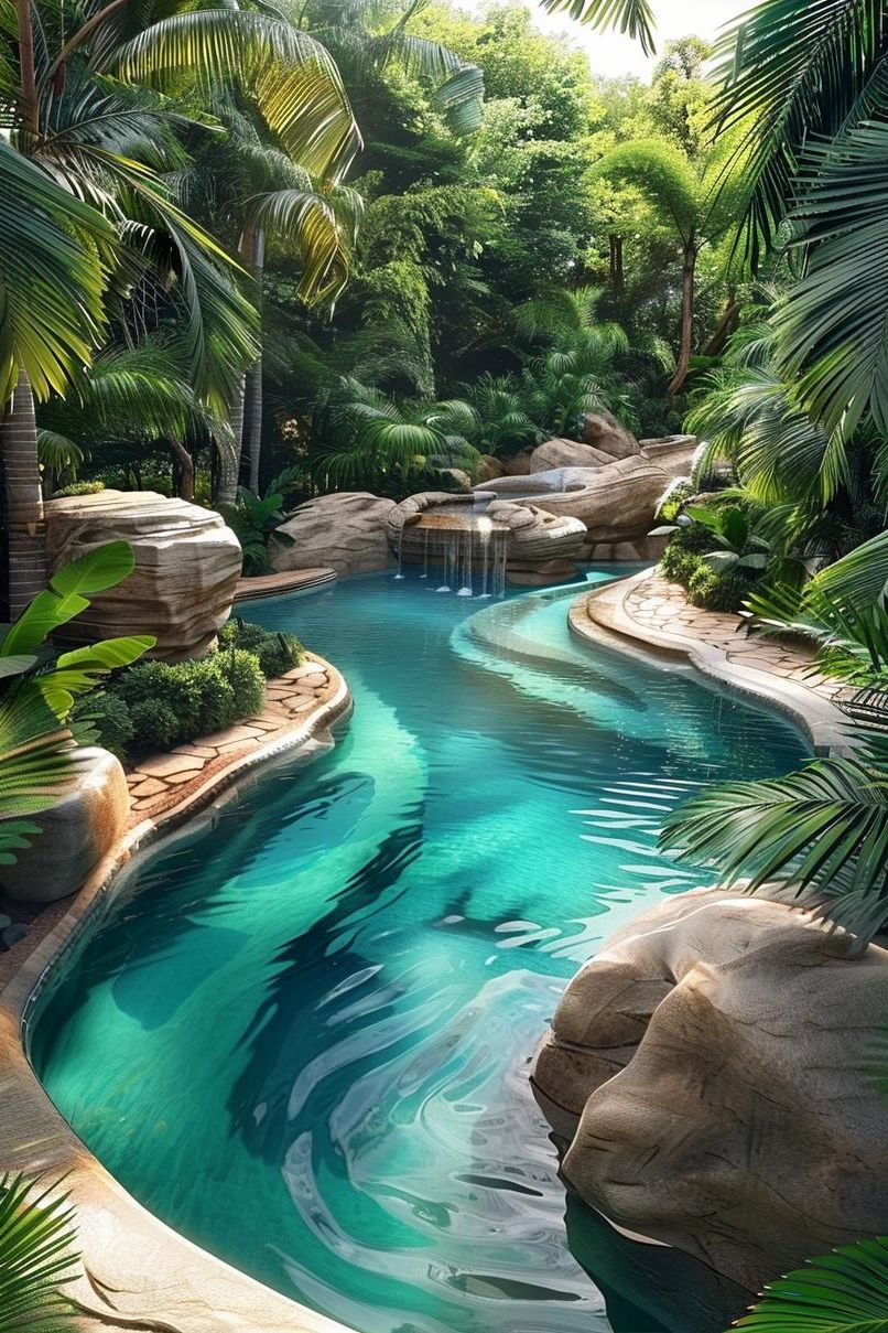 4. Natural Rock Lagoon Pool-2