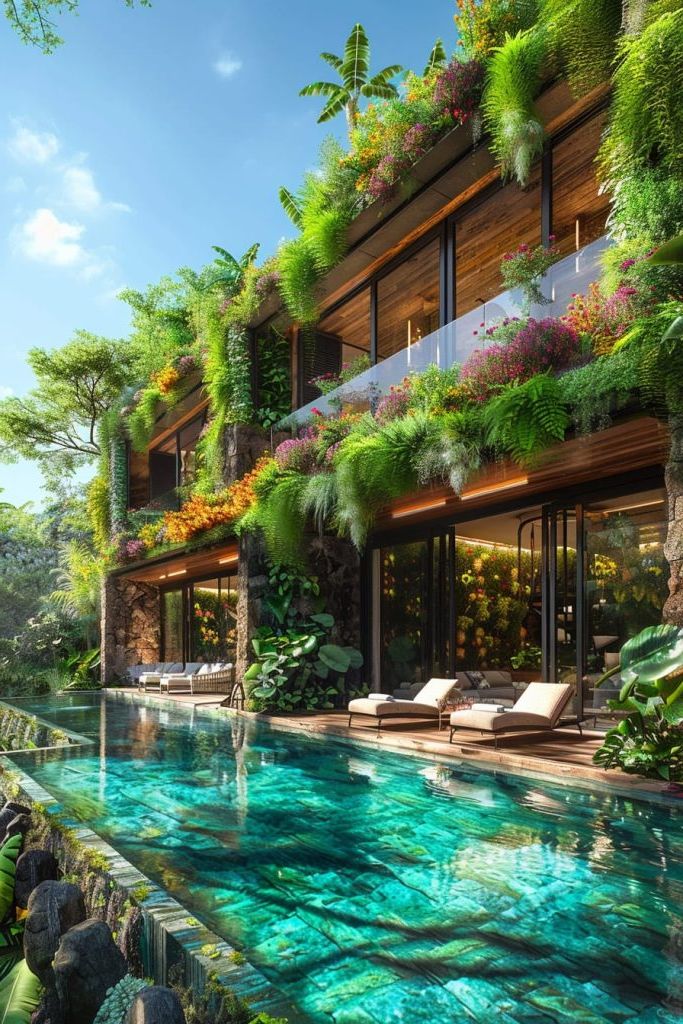 pool landscaping idea