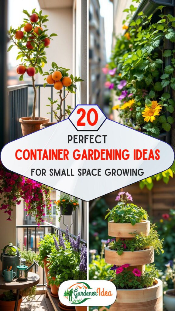 20 Container Gardening Ideas Perfect for Small Space Growing