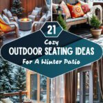 21 Outdoor Seating Ideas For a Cozy Winter Patio