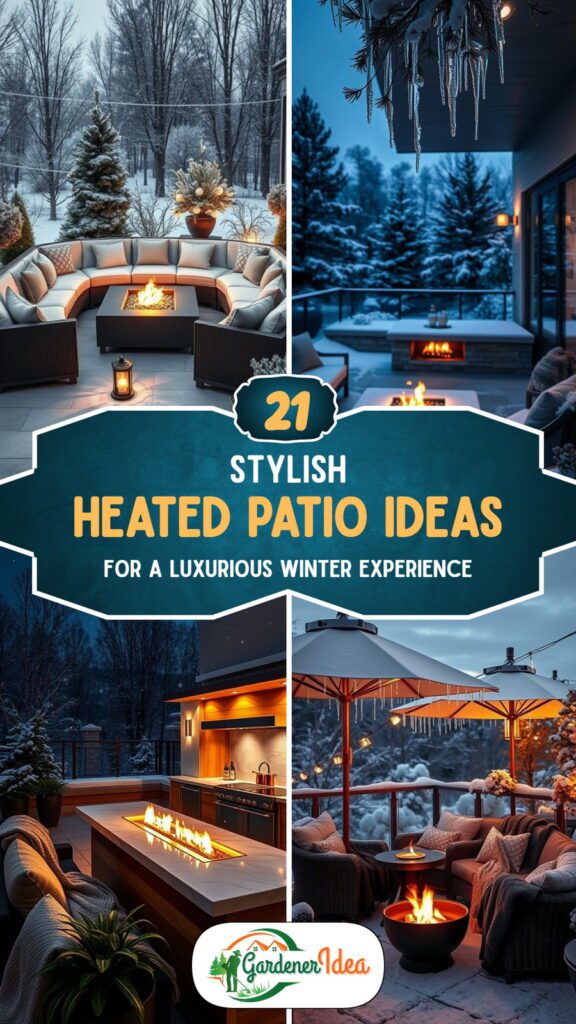 21 Heated Patio Ideas For a Luxurious Winter Experience