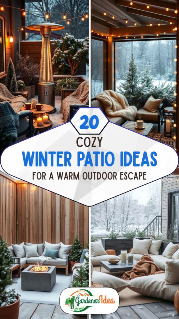 20 Cozy Winter Patio Ideas For a Warm Outdoor Escape