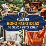 21 Boho Patio Ideas To Create a Relaxing Winter Retreat