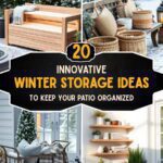 20 Winter Storage Ideas To Keep Your Patio Organized