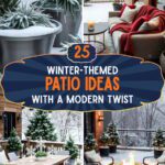25 Winter-Themed Patio Ideas With a Modern Twist