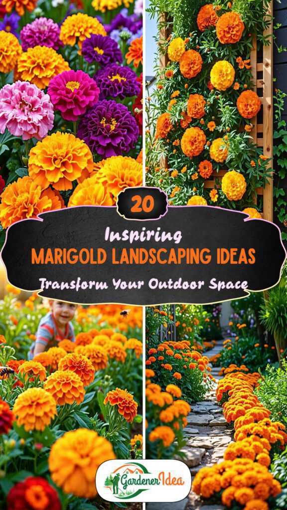 20 Marigold Landscaping Ideas