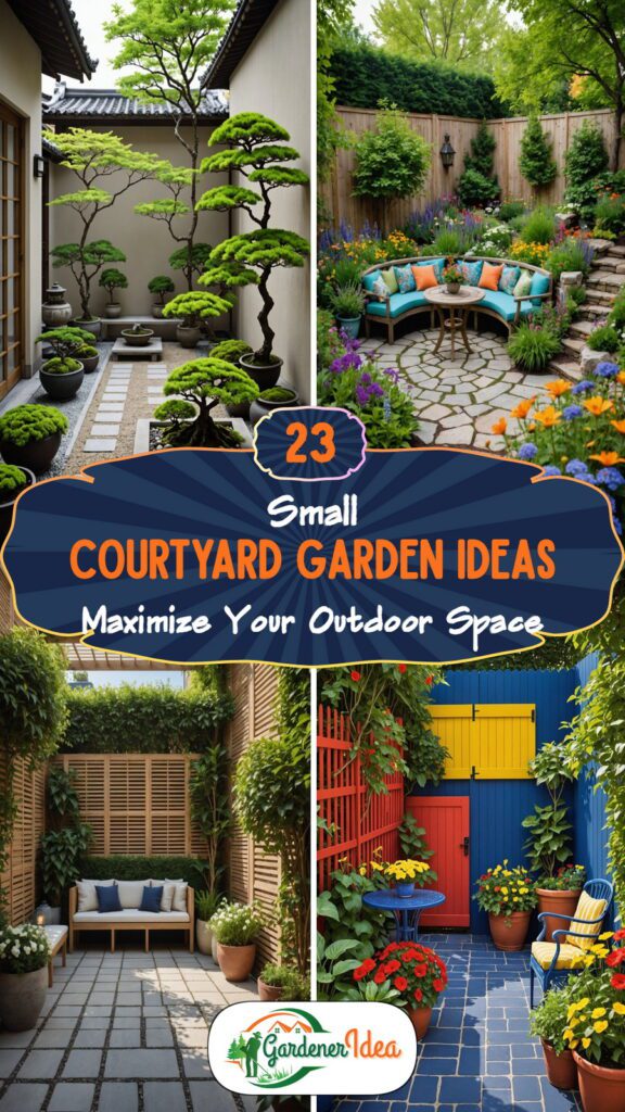 23 Small Courtyard Garden Ideas