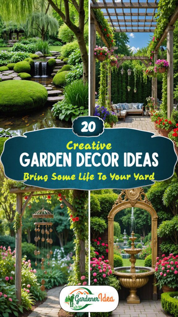 20 Creative Garden Decor Ideas