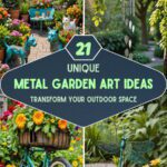 21 Metal Garden Art Ideas