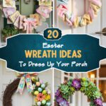20 Easter Wreath Ideas to Dress Up Your Porch