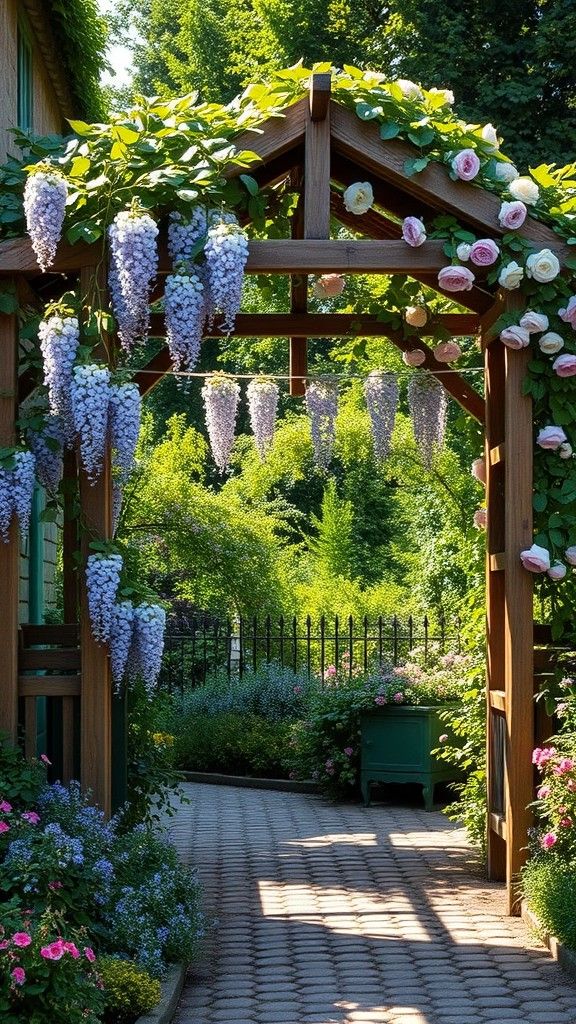 Add a Charming Arbour or Pergola