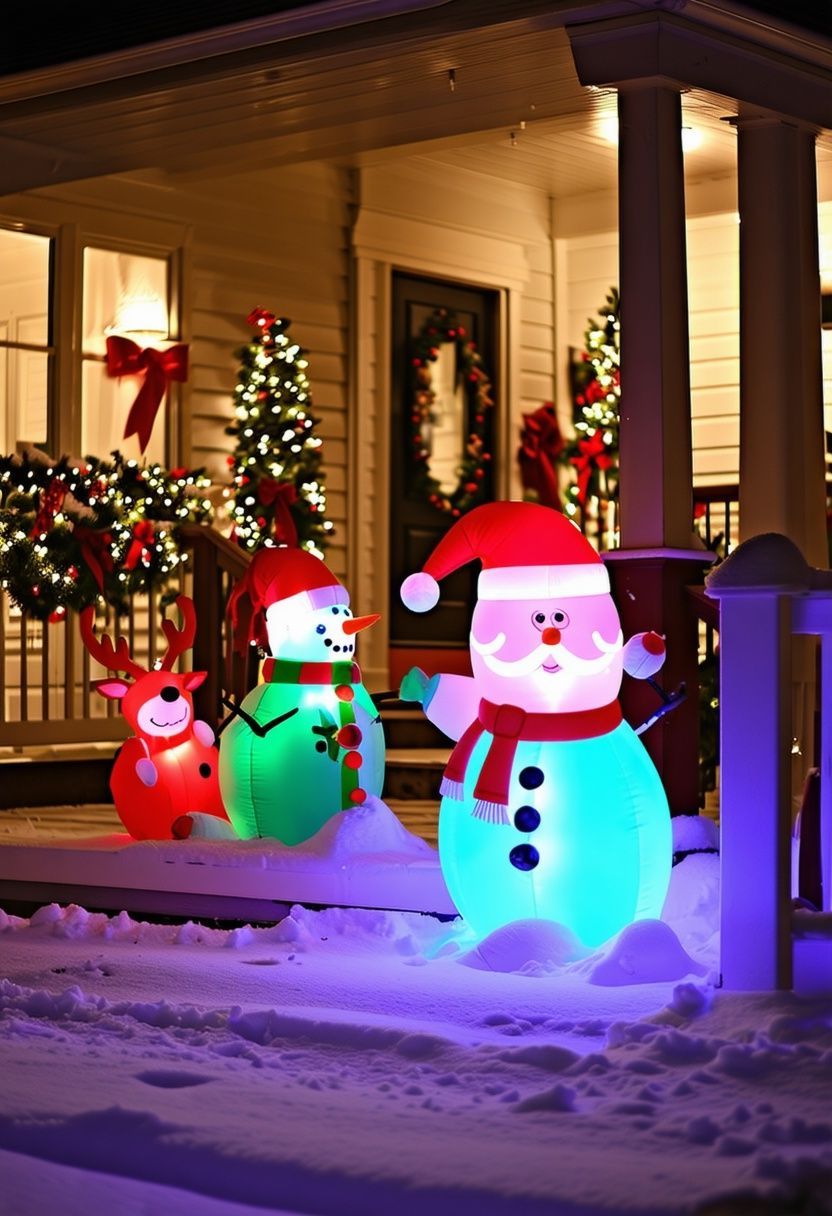 Inflatable Christmas Figures