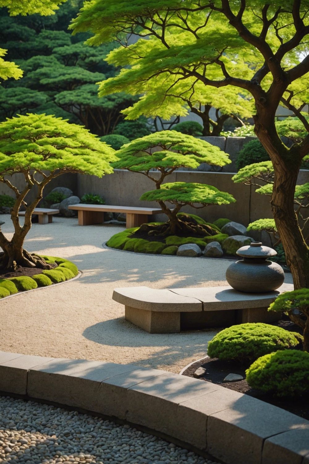 Integrated Seating for Meditation and Reflection
