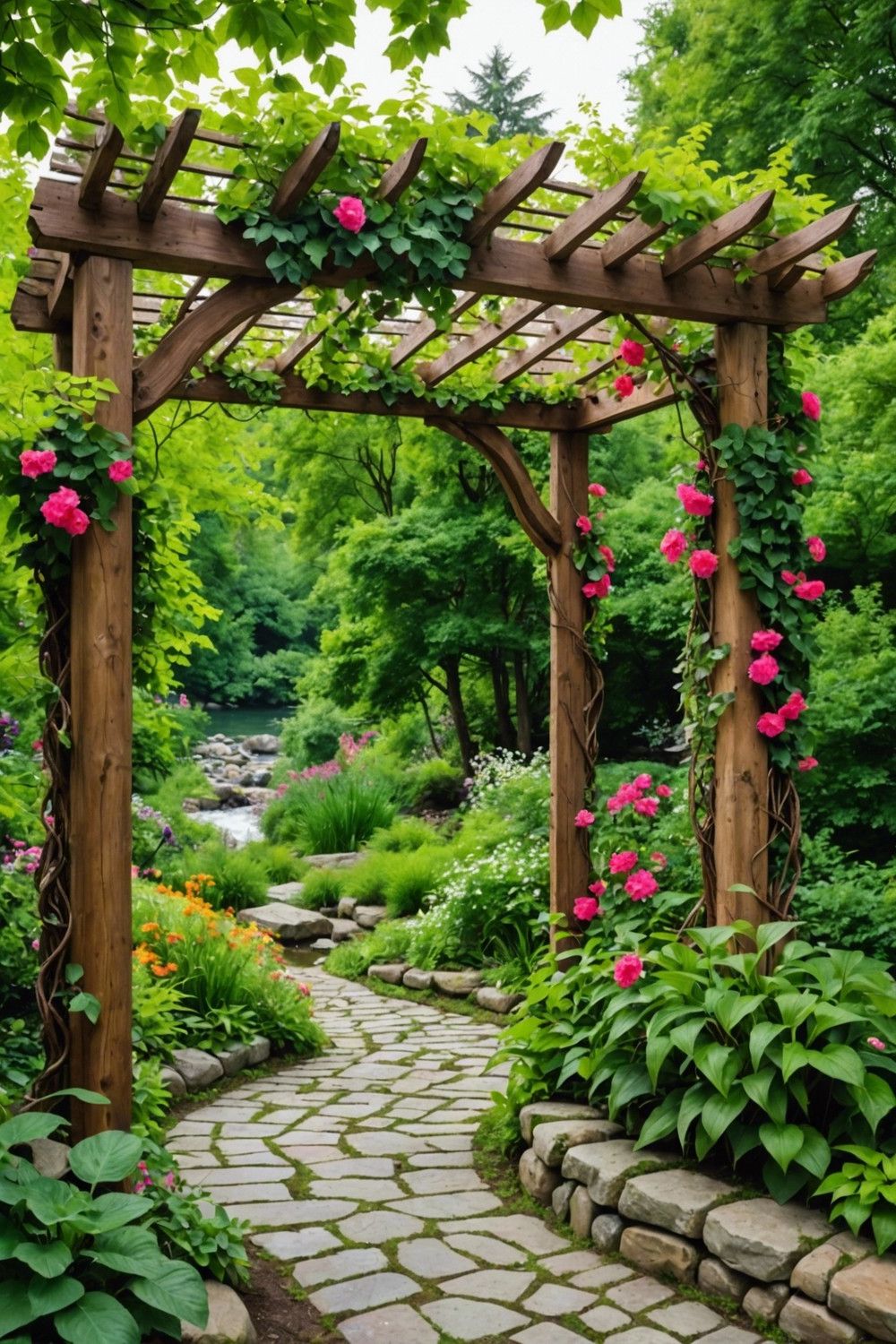 Nature-Inspired Pergola
