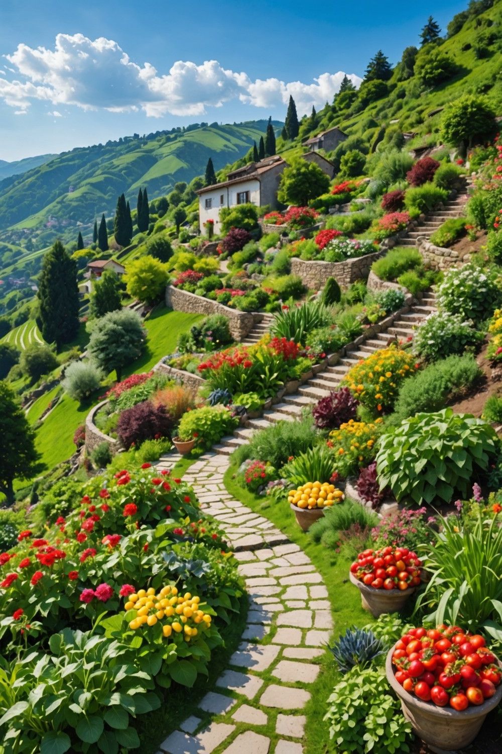 Hillside Vegetable Gardens for aProductive Landscape