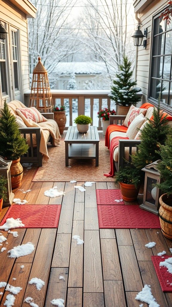 Utilize Temporary Flooring