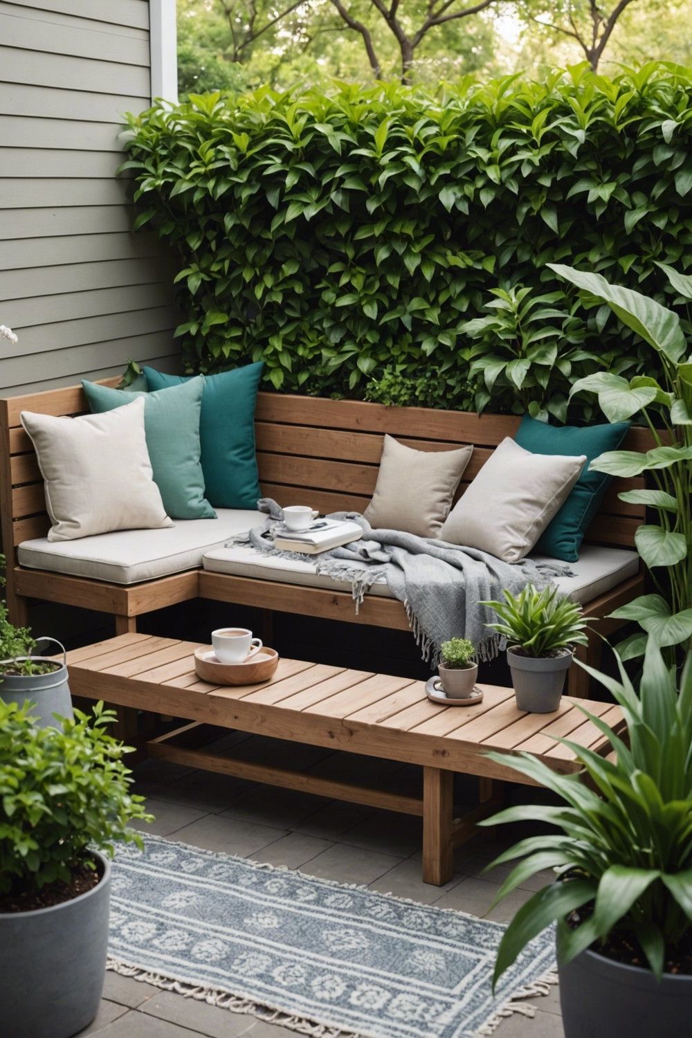 Hidden Storage Benches