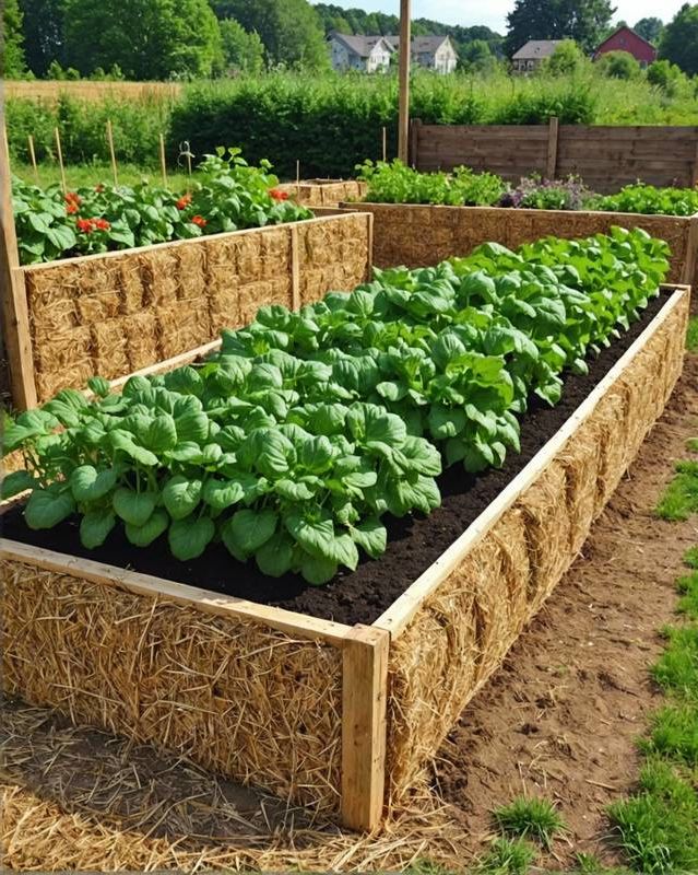 Straw Bale Garden