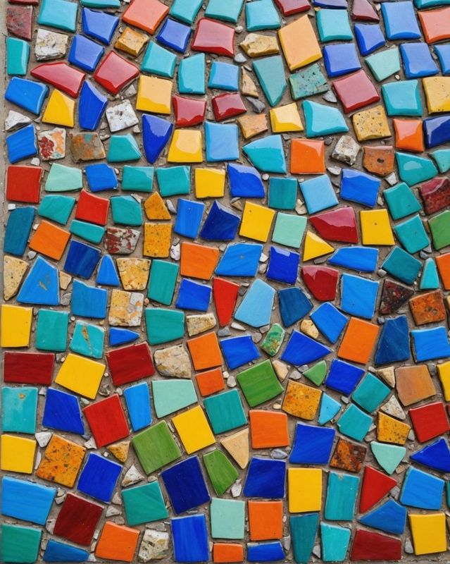 Mosaic Tile Walkway