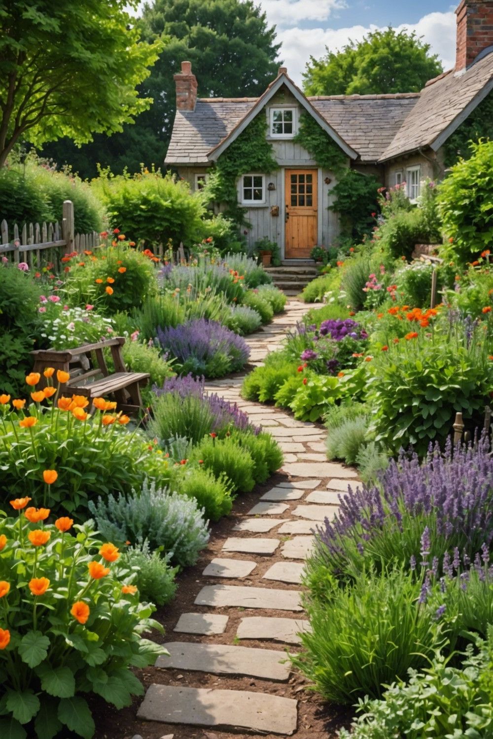 Fragrant Herb and Vegetable Gardens
