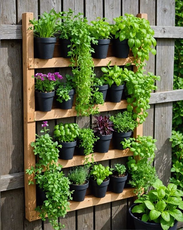 Vertical Herb Gardens