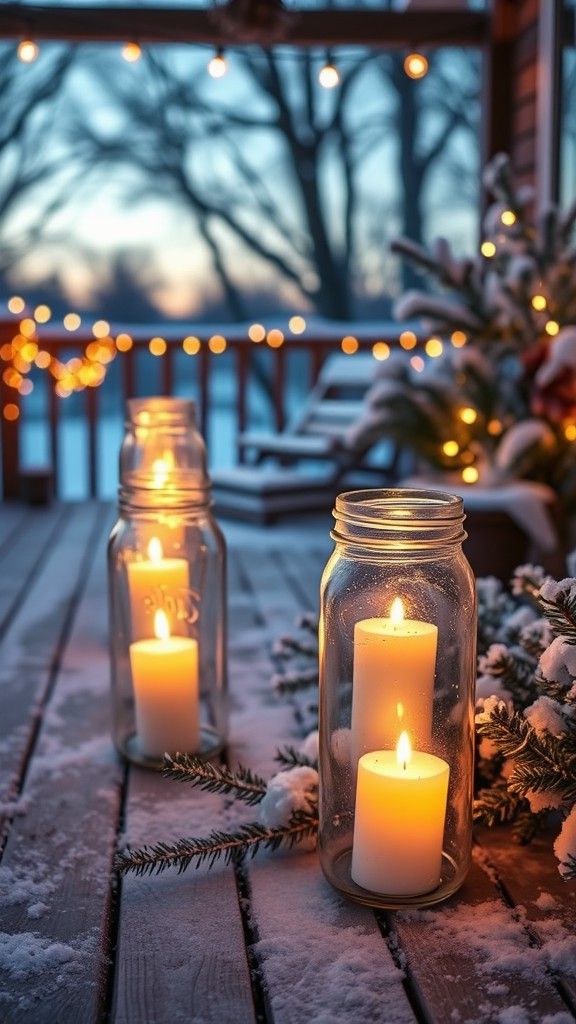 Mason Jar Tiki Torches