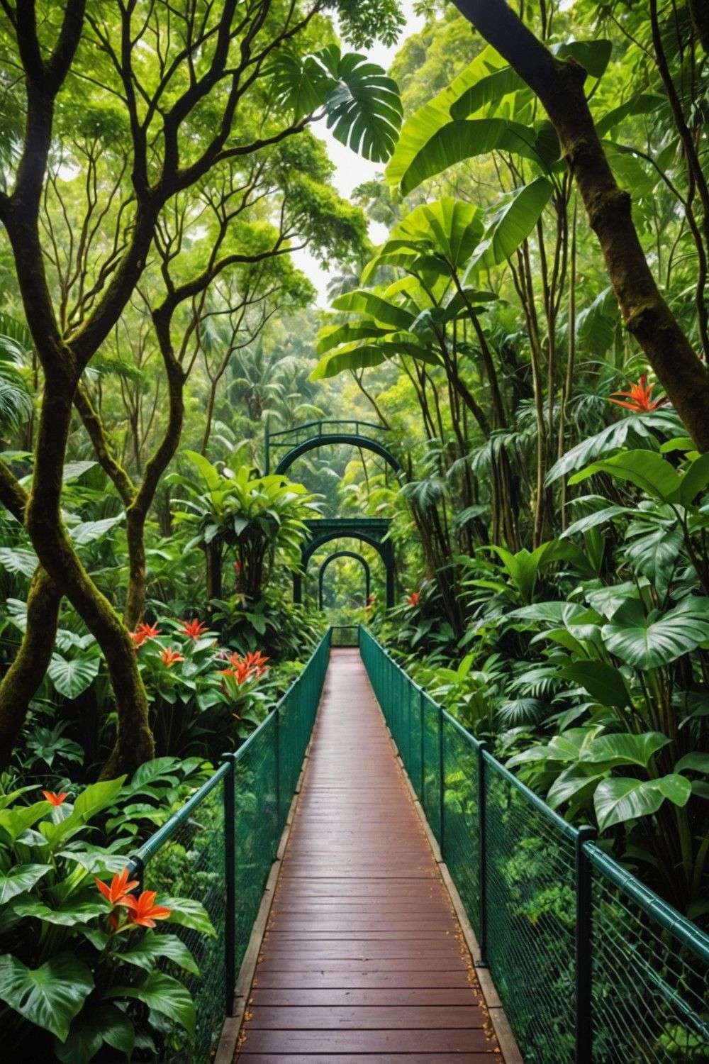 Lush Canopy Walkway