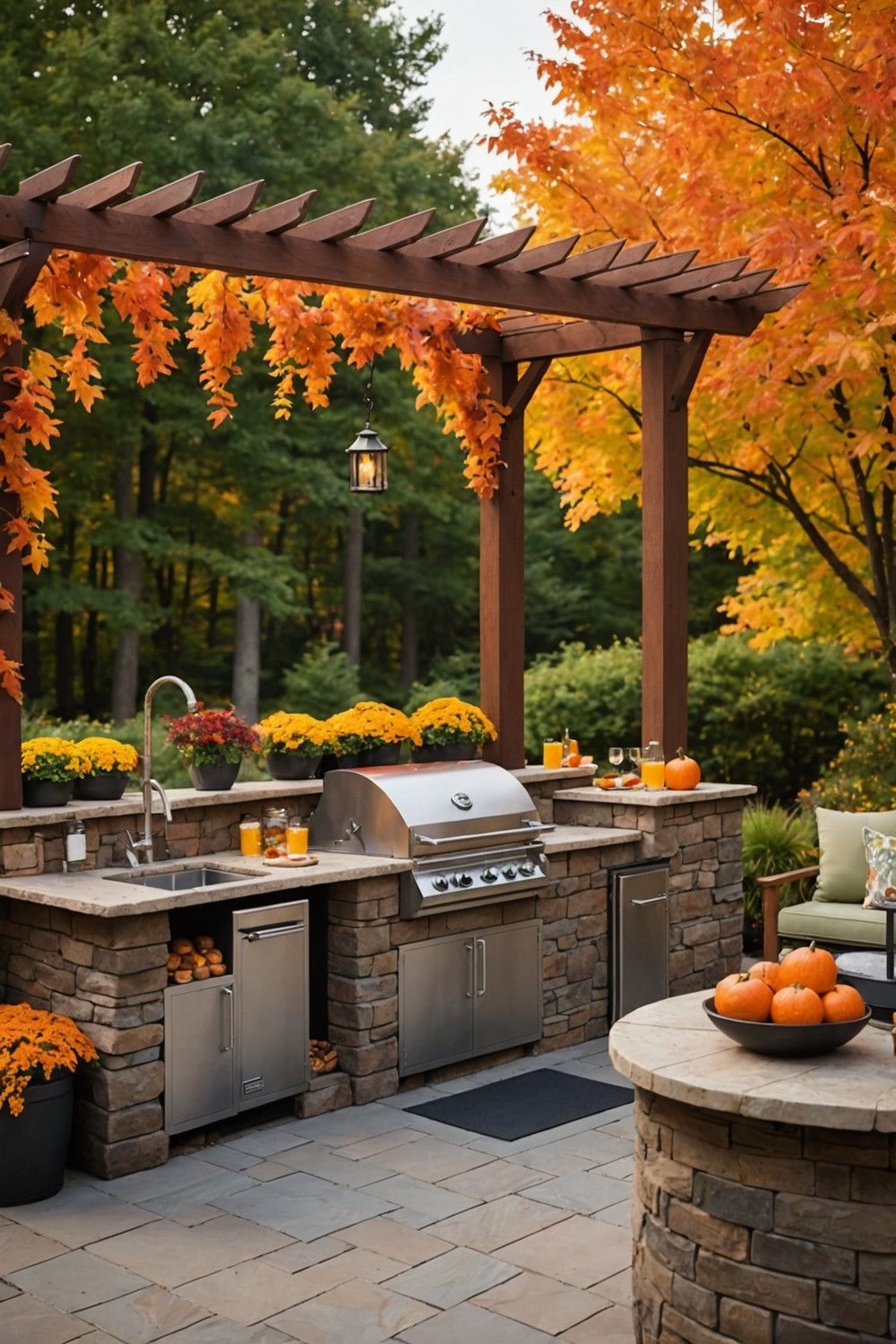 Create an Outdoor Kitchen Space