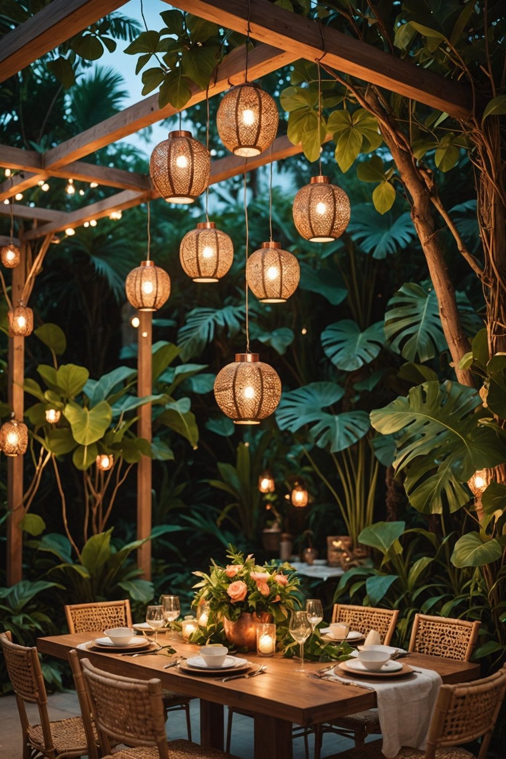 Jungle-Inspired Lighting