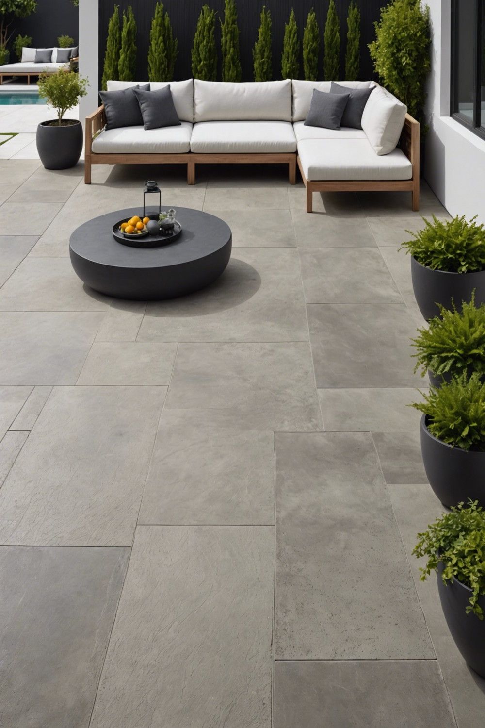 Textured Concrete for a Modern Look