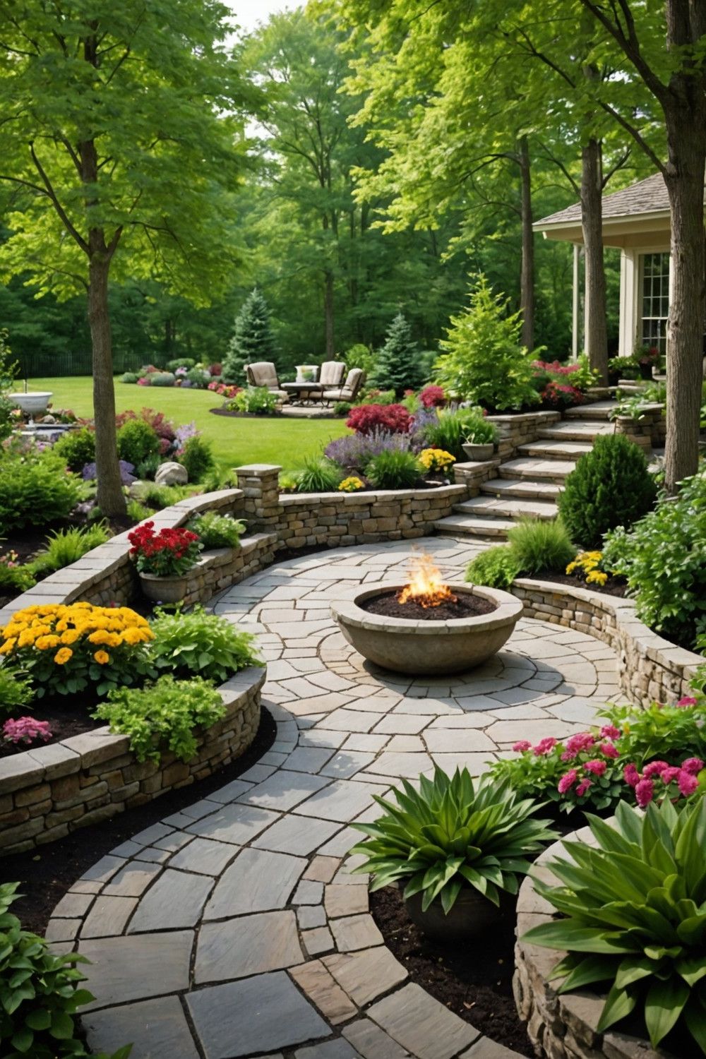 Stone Planters