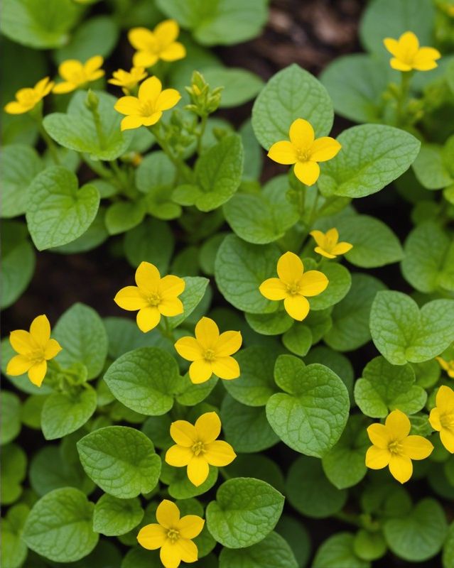Lysimachia nummularia 'Mini Yellow' (Mini Yellow Creeping Jenny)