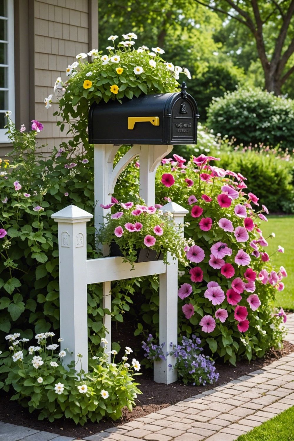 Lush English Garden Oasis