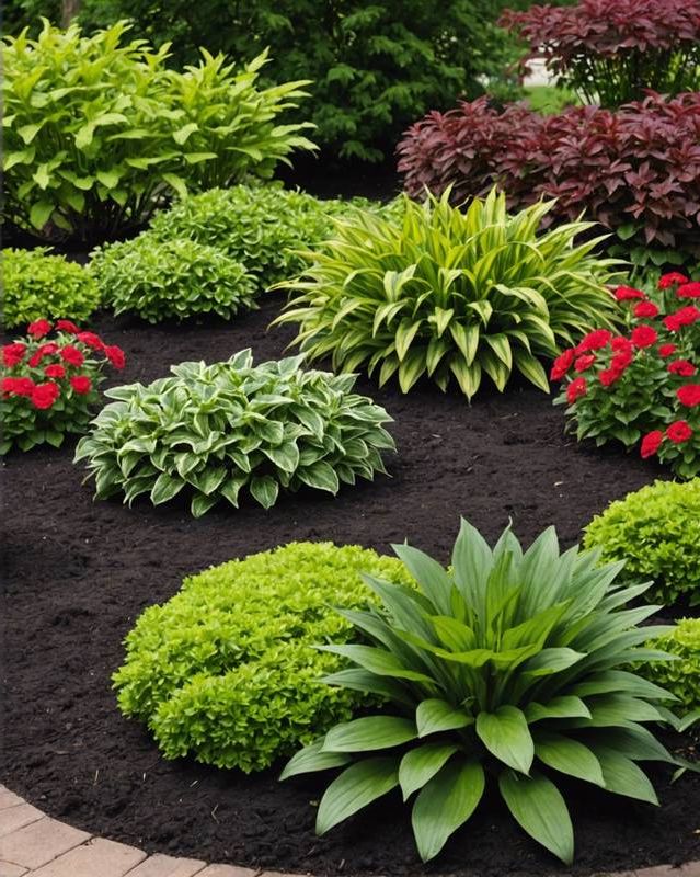 Mulch around the bed.