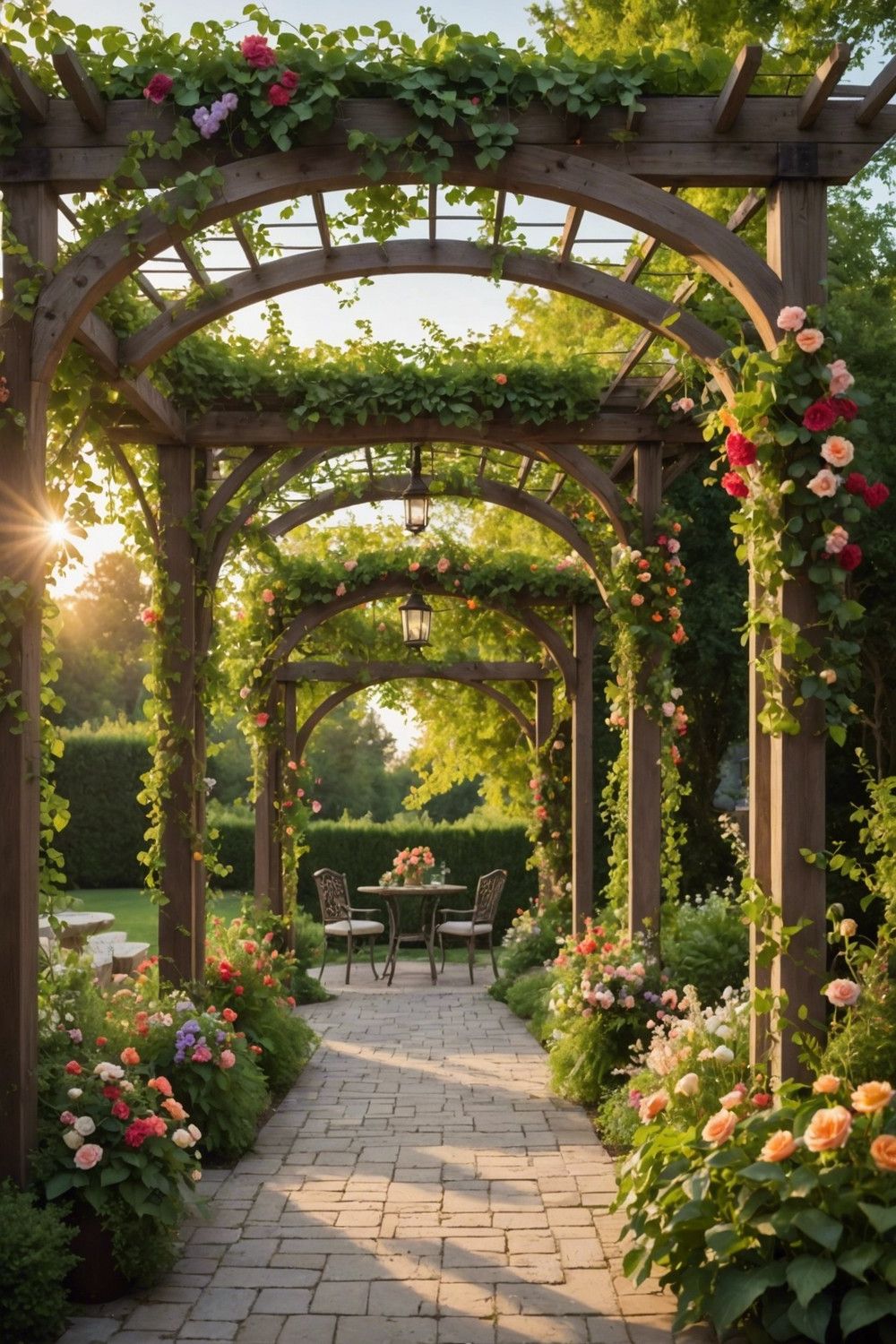 Whimsical Pergola