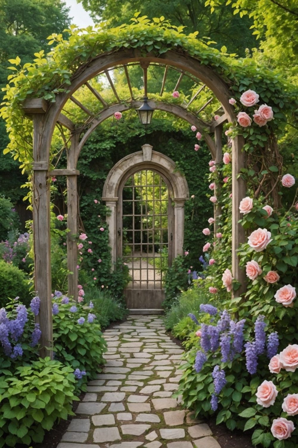 Charming Arbors and Trellises