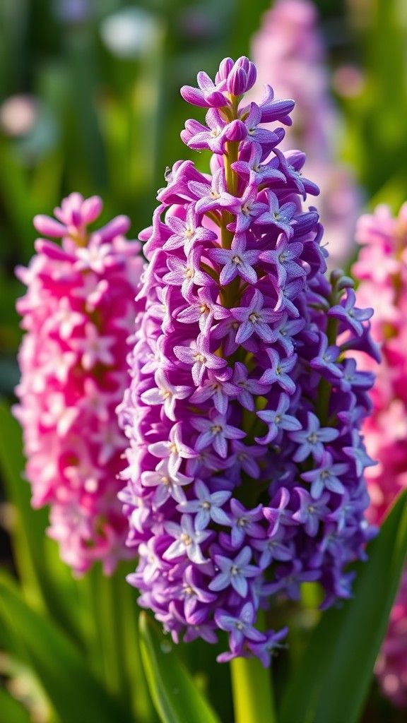 Hyacinths: Fragrant Clusters of Color