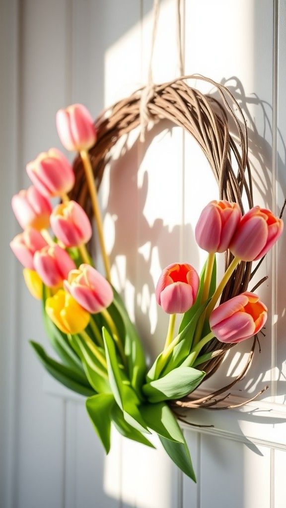 Tulip Wreath