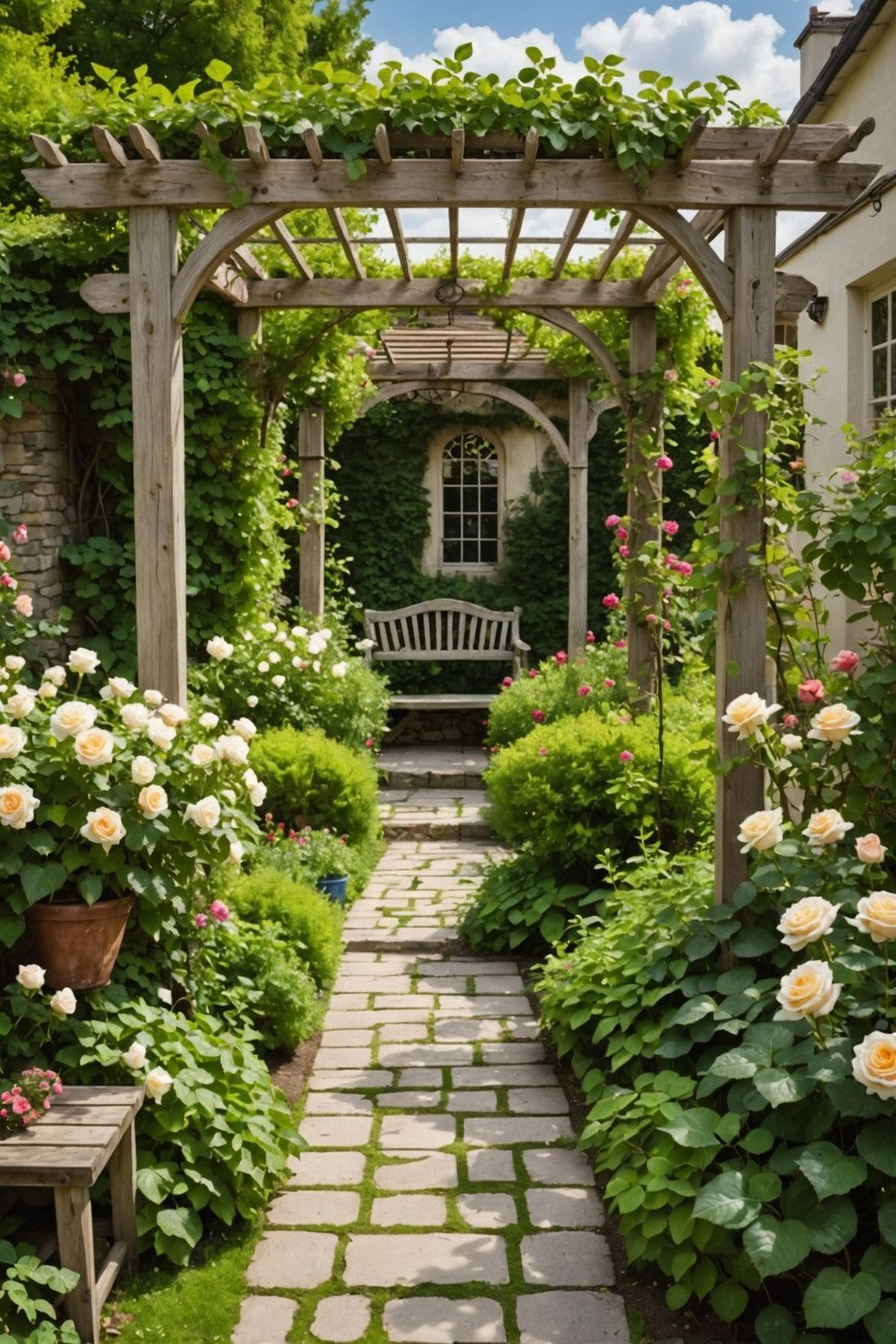 Rustic Wooden Arbors