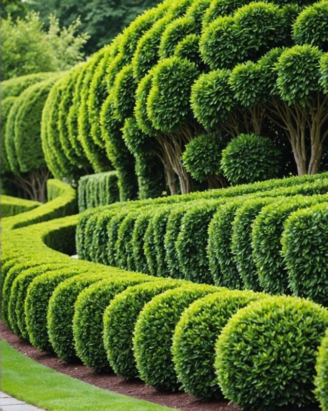 Low Boxwood Hedge