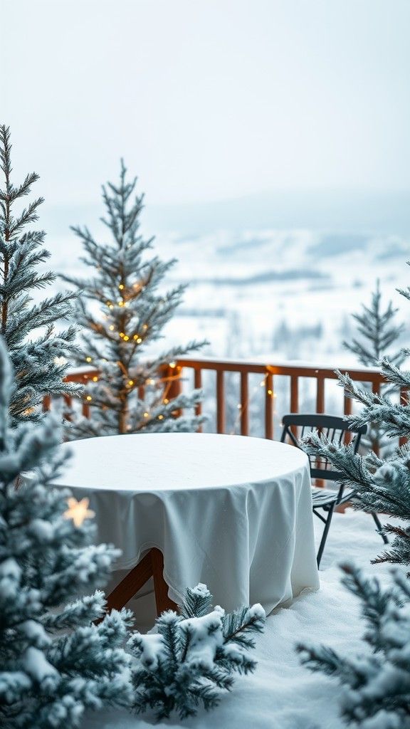 Snowy Landscape Accents