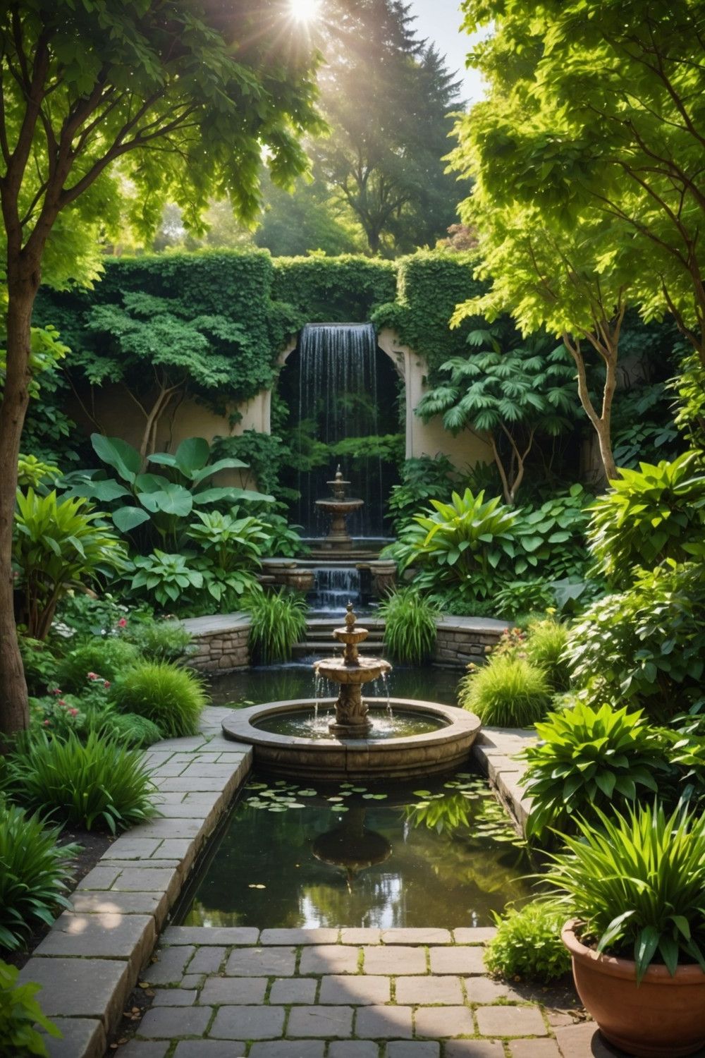 Water Feature: Pond or Fountain